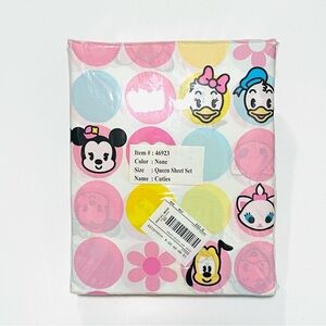 NEW Disney Cuties sheet set queen
